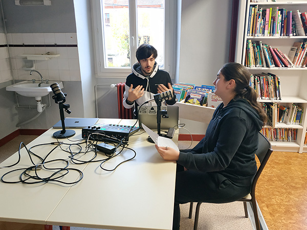 Atelier Podcast à Langeac : 3ème séance